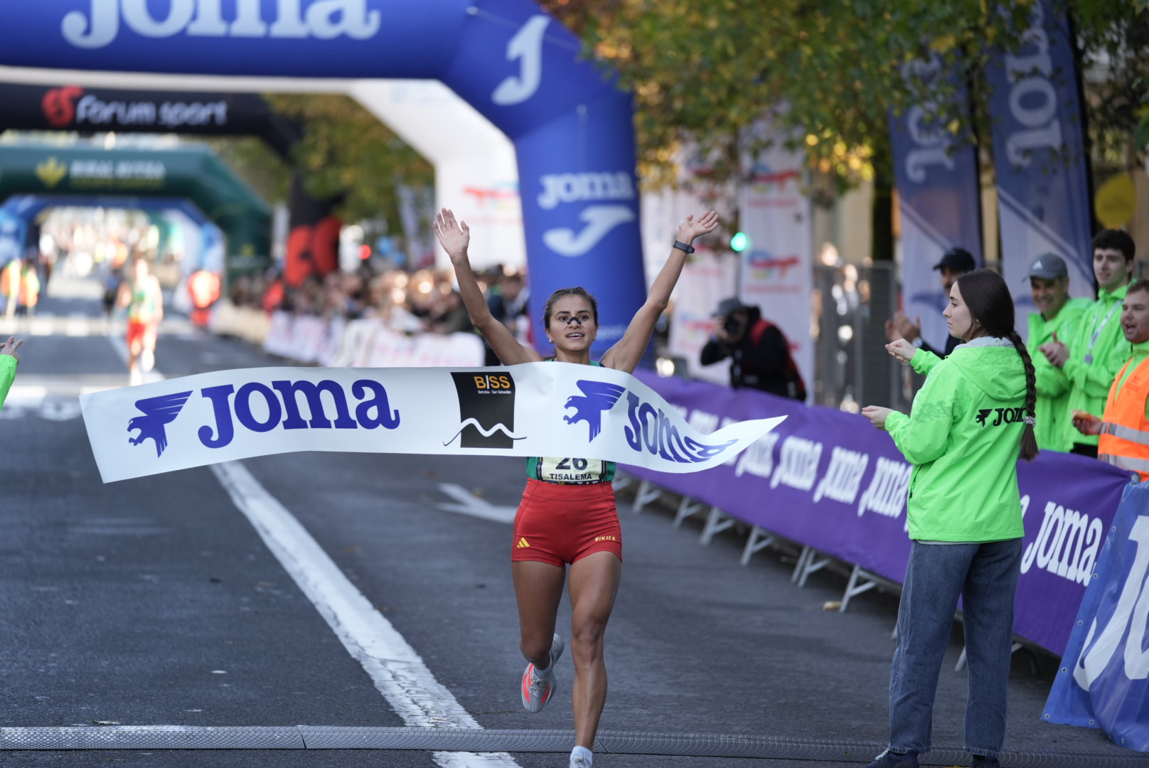 Katherine Ruth Tisamela, 60. Behobia-Donostia irabazlea Katherine Ruth Tisamela, 60. Behobia-Donostia irabazlea